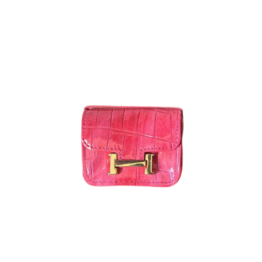 Iconic Croc Skin Bag Charm