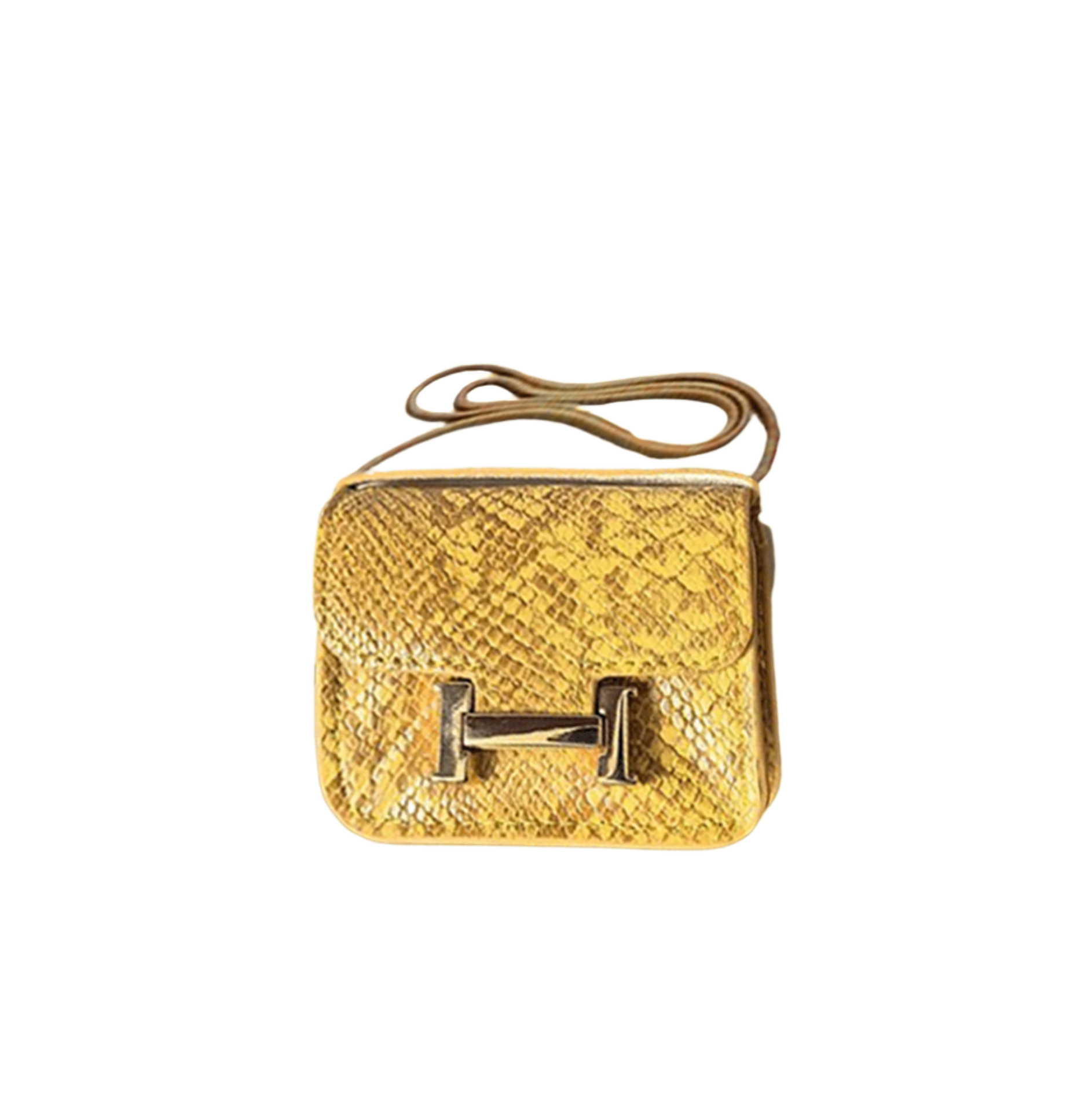Iconic Snakeskin Bag Charm