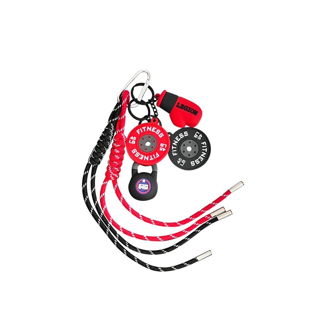 Workout Fitness Bag Charm