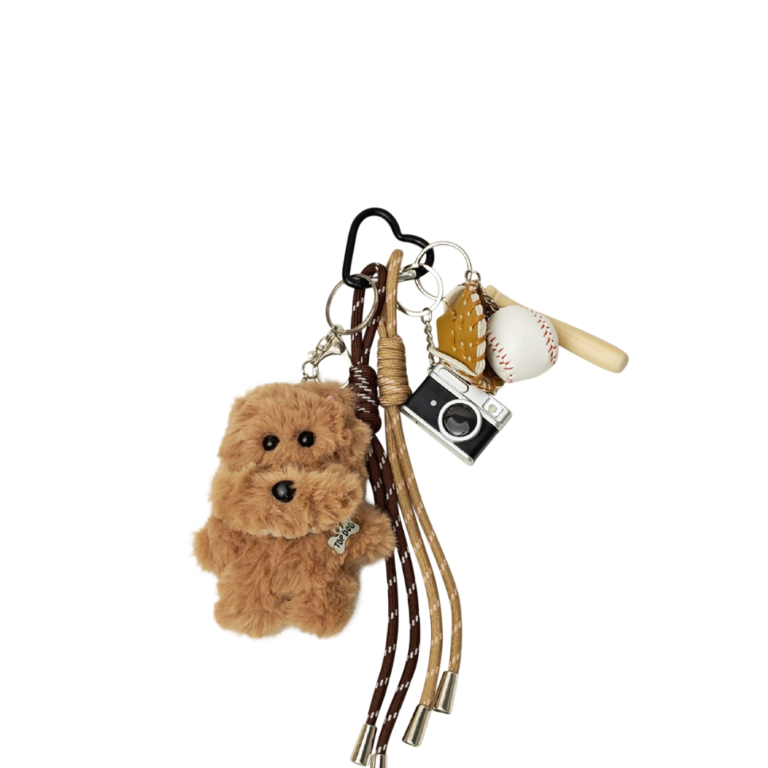 Plush Bear Bag Charm