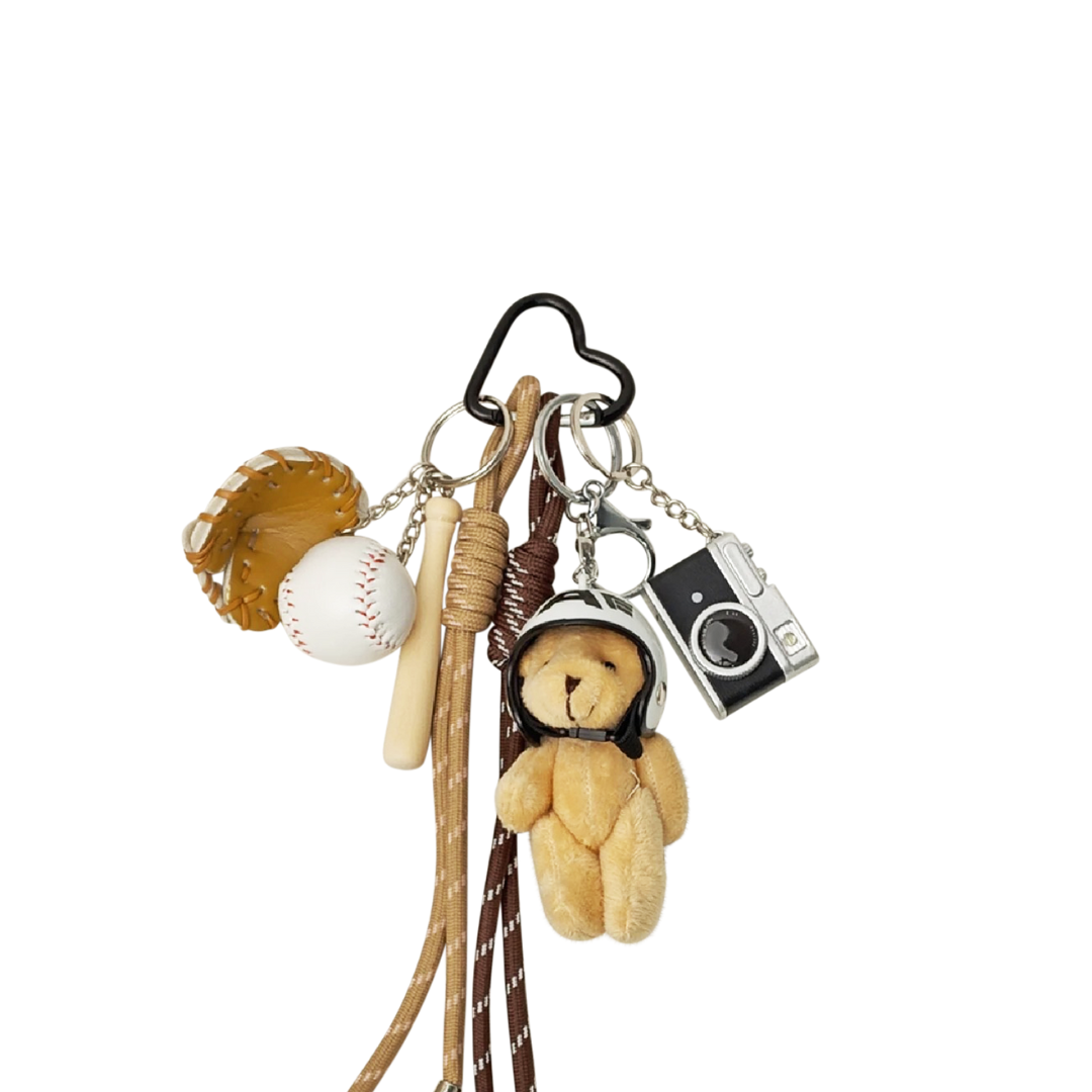 Astro Bear Bag Charm