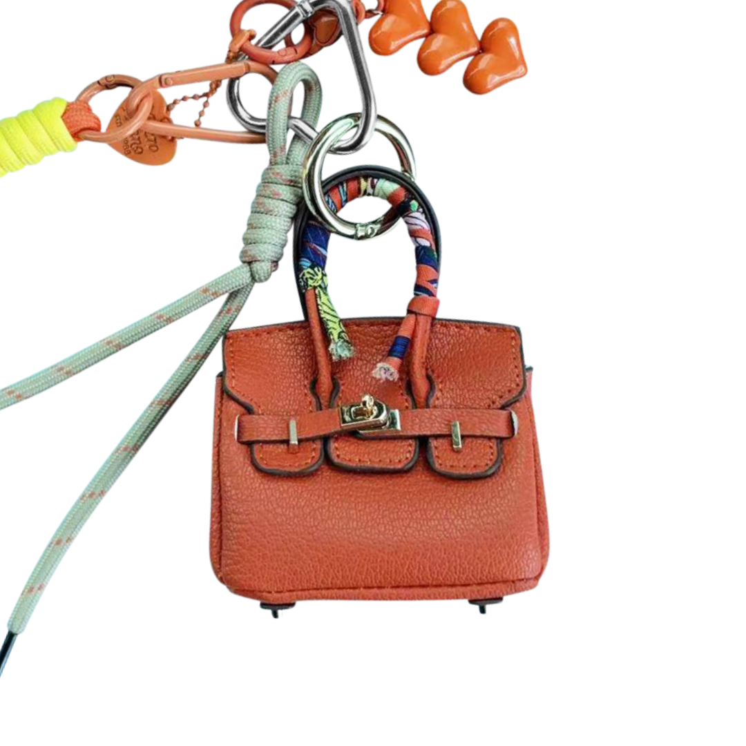 Timeless Leather Bag Charm