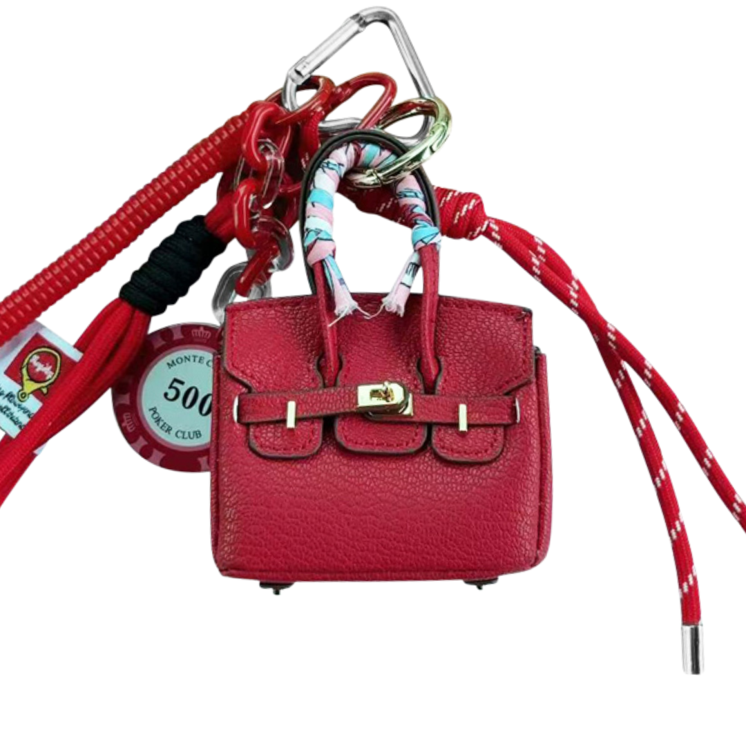 Timeless Leather Bag Charm