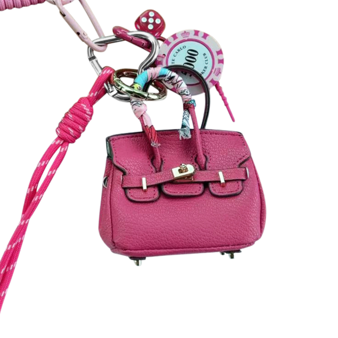 Timeless Leather Bag Charm