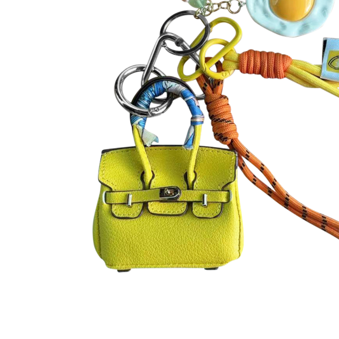Timeless Leather Bag Charm