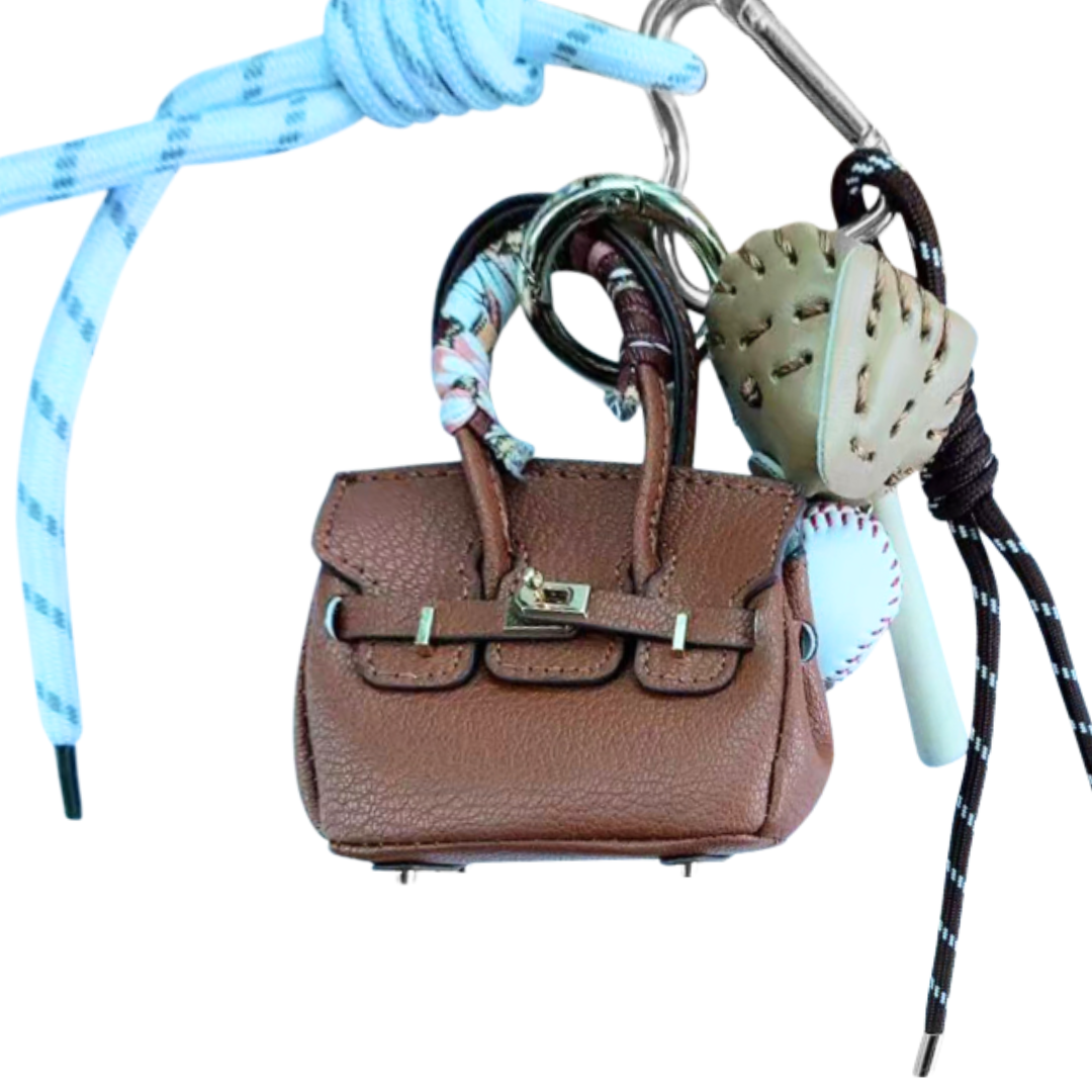 Timeless Leather Bag Charm