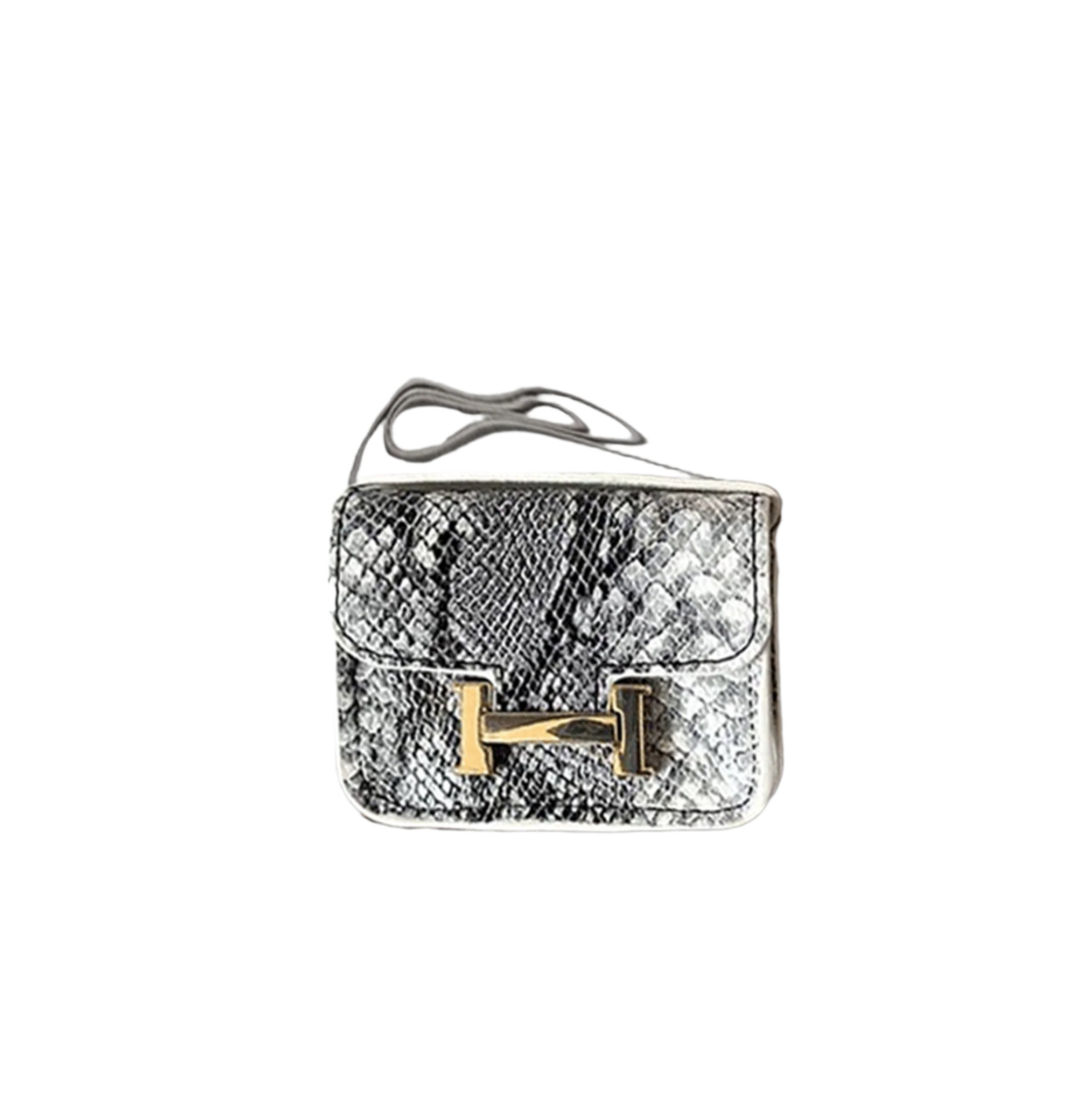Iconic Snakeskin Bag Charm