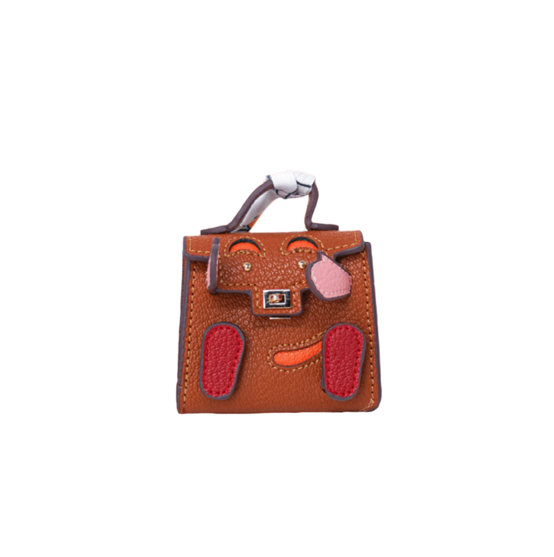 Toy Doll Leather Bag Charm