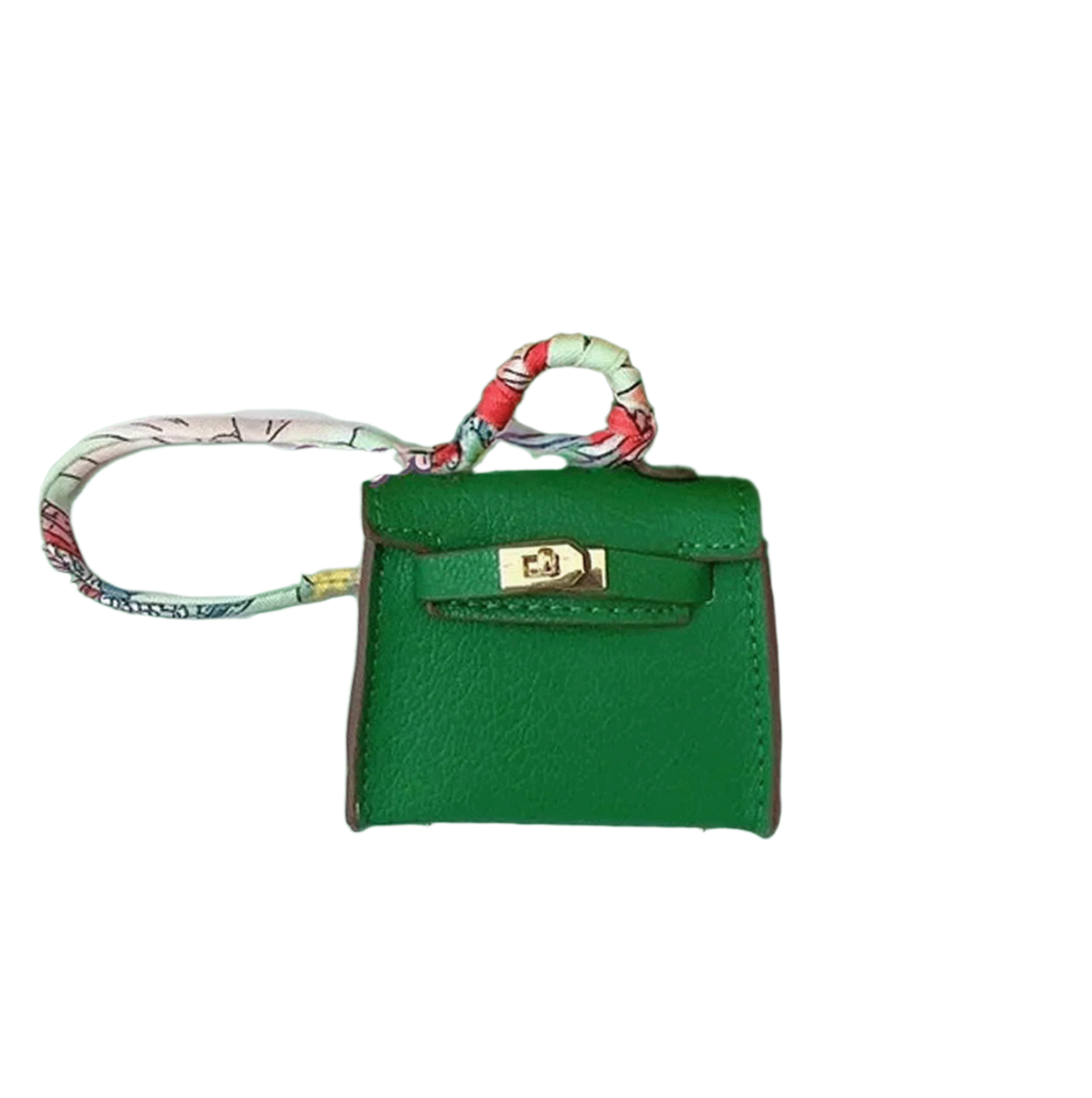 Exclusive Leather Bag Charm