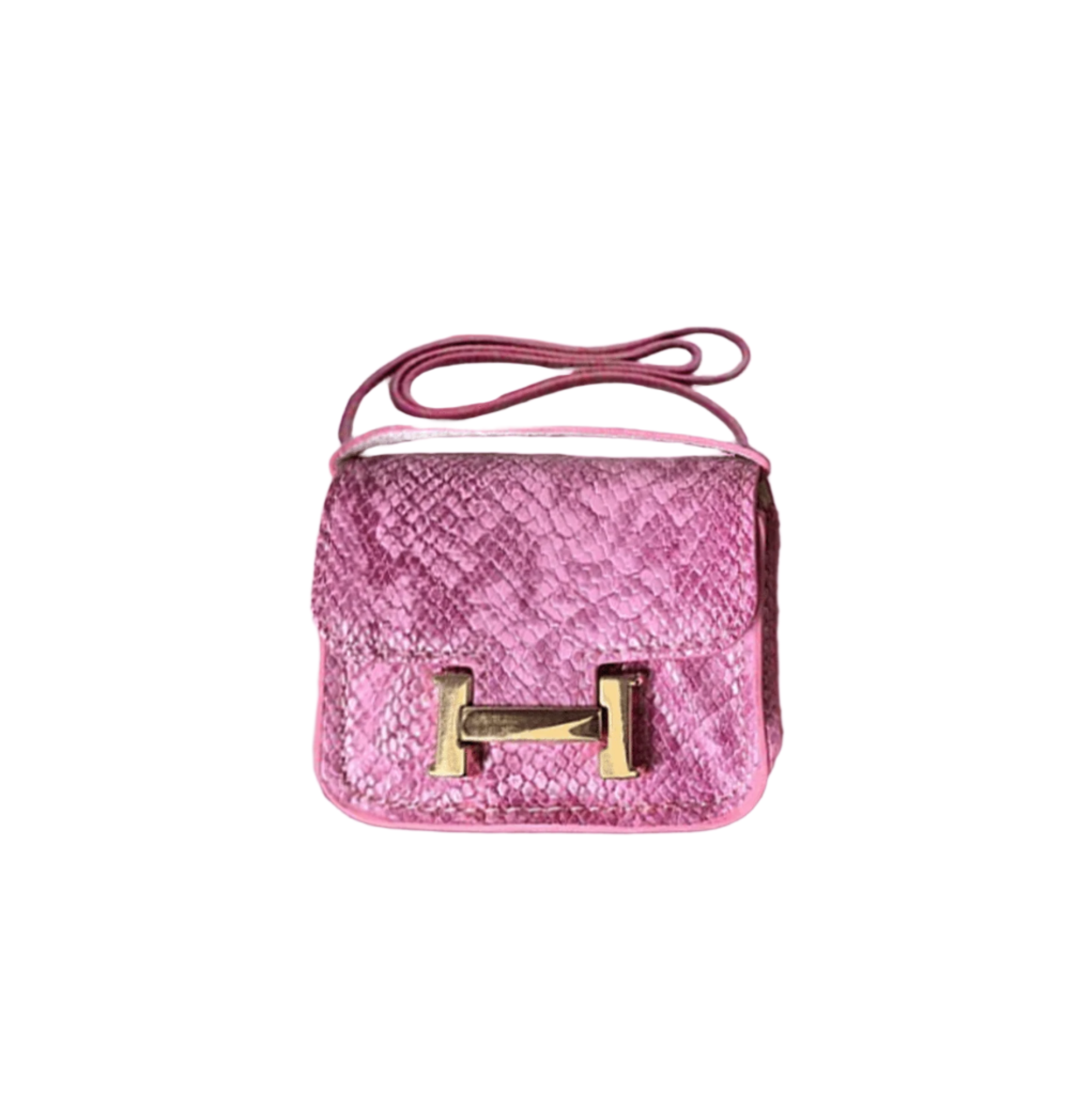 Iconic Snakeskin Bag Charm