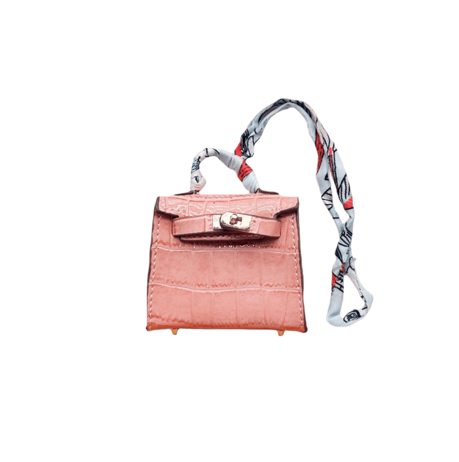 Exclusive Croc Skin Bag Charm