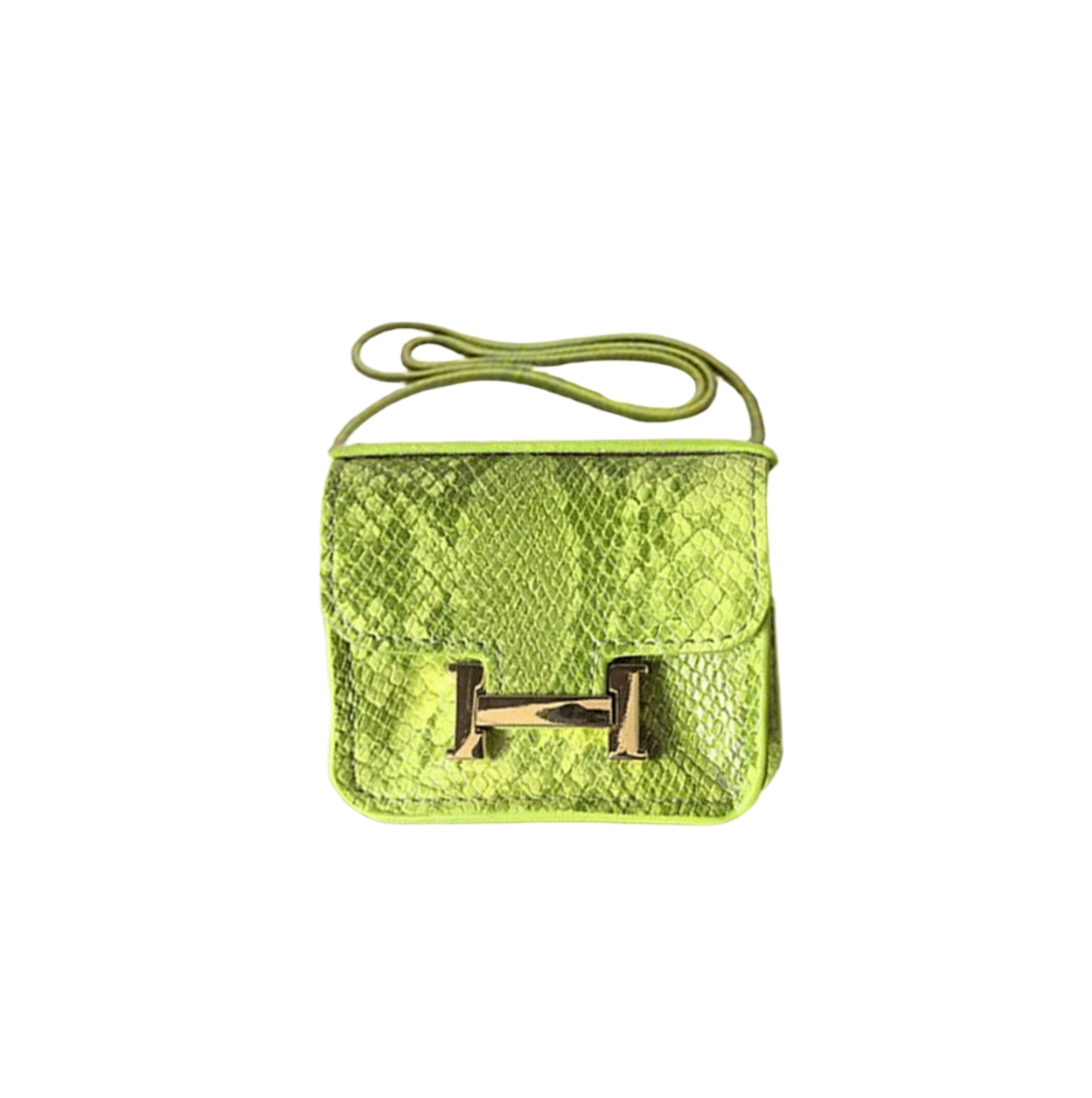 Iconic Snakeskin Bag Charm