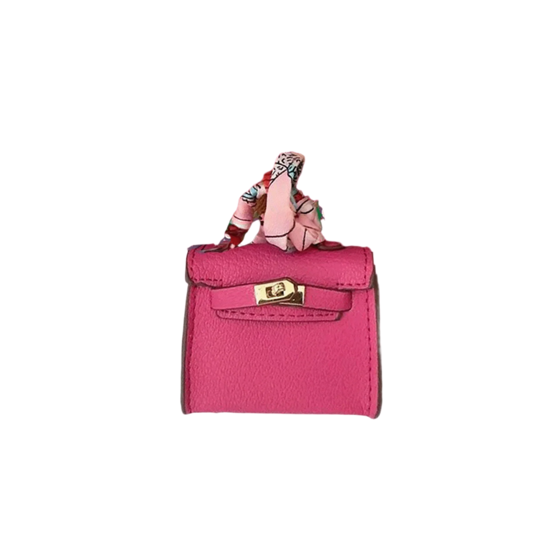 Exclusive Leather Bag Charm