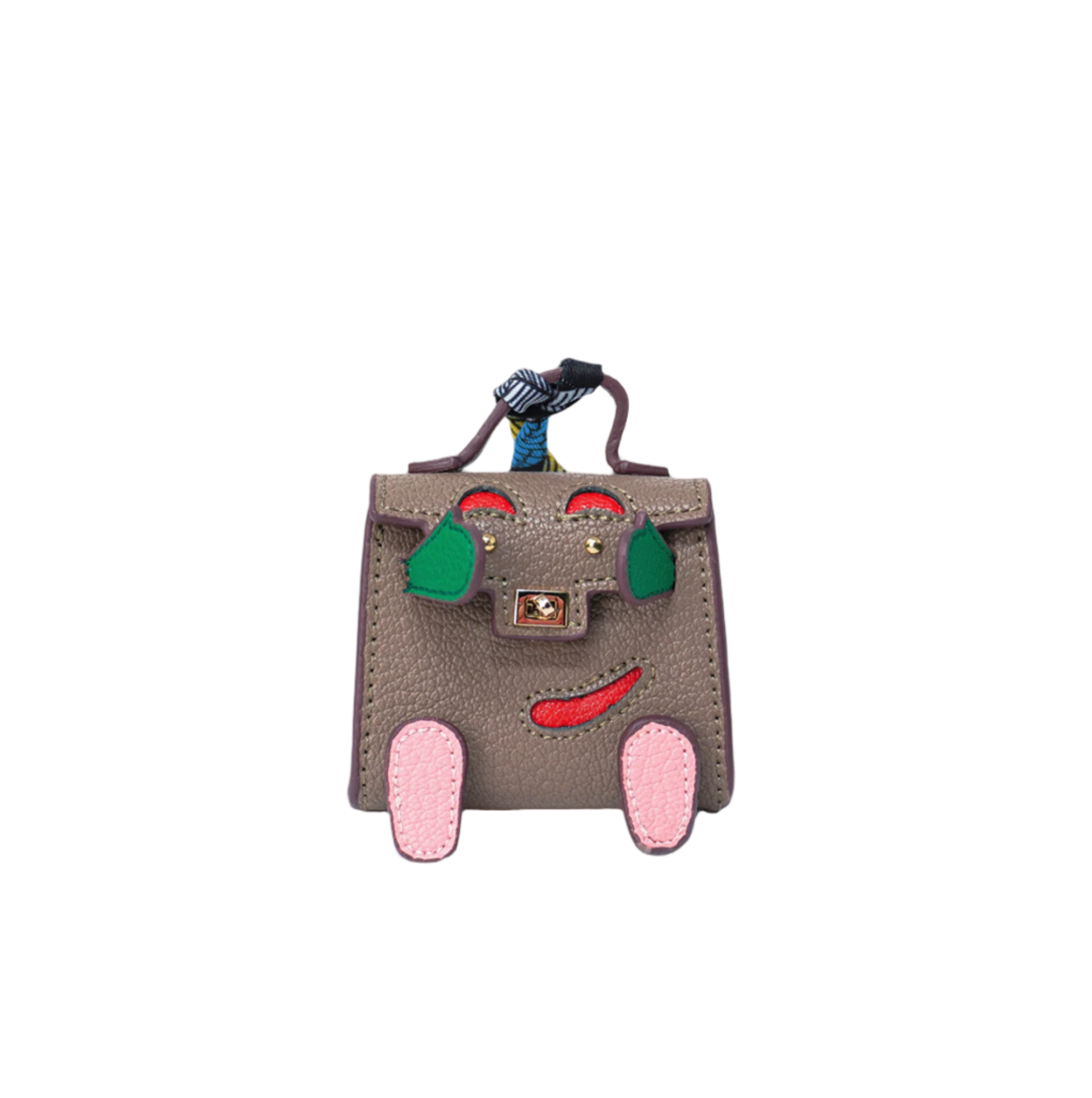 Toy Doll Leather Bag Charm