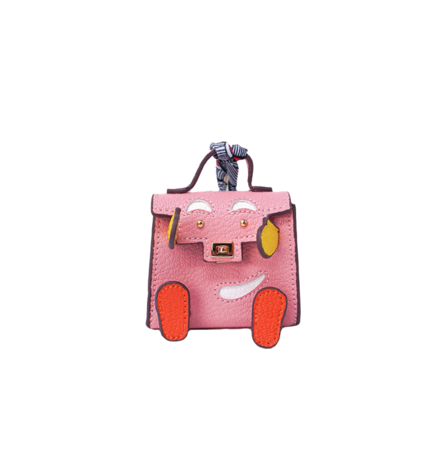 Toy Doll Leather Bag Charm