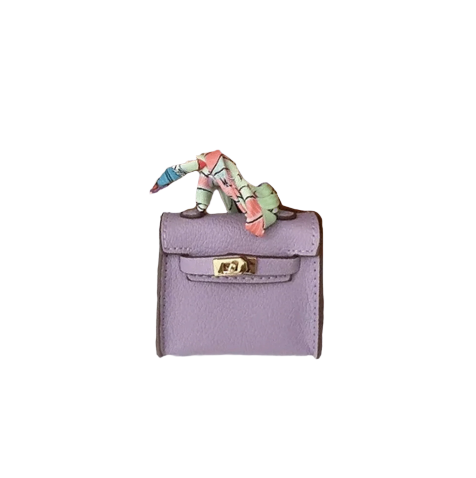 Exclusive Leather Bag Charm