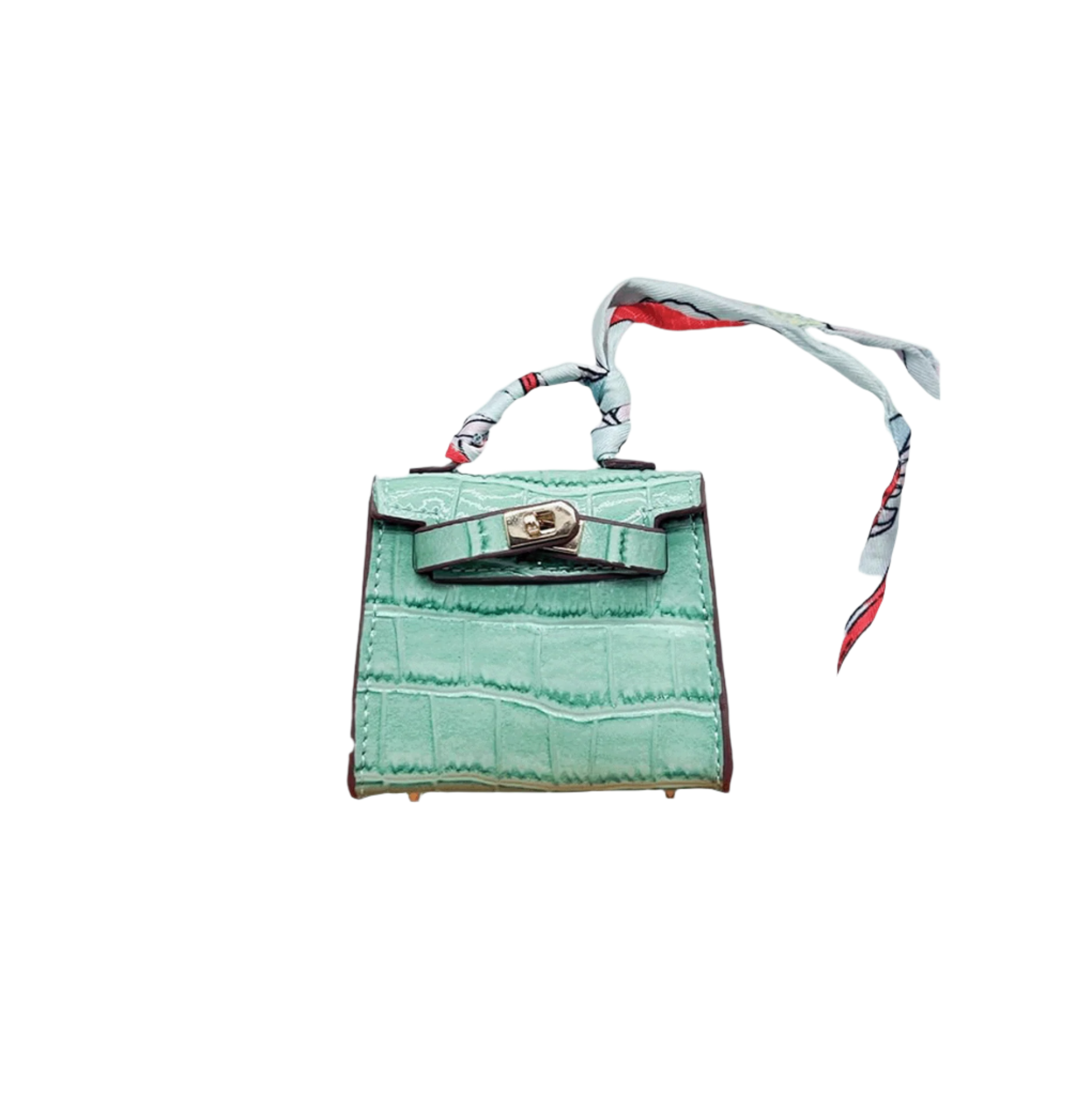 Exclusive Croc Skin Bag Charm