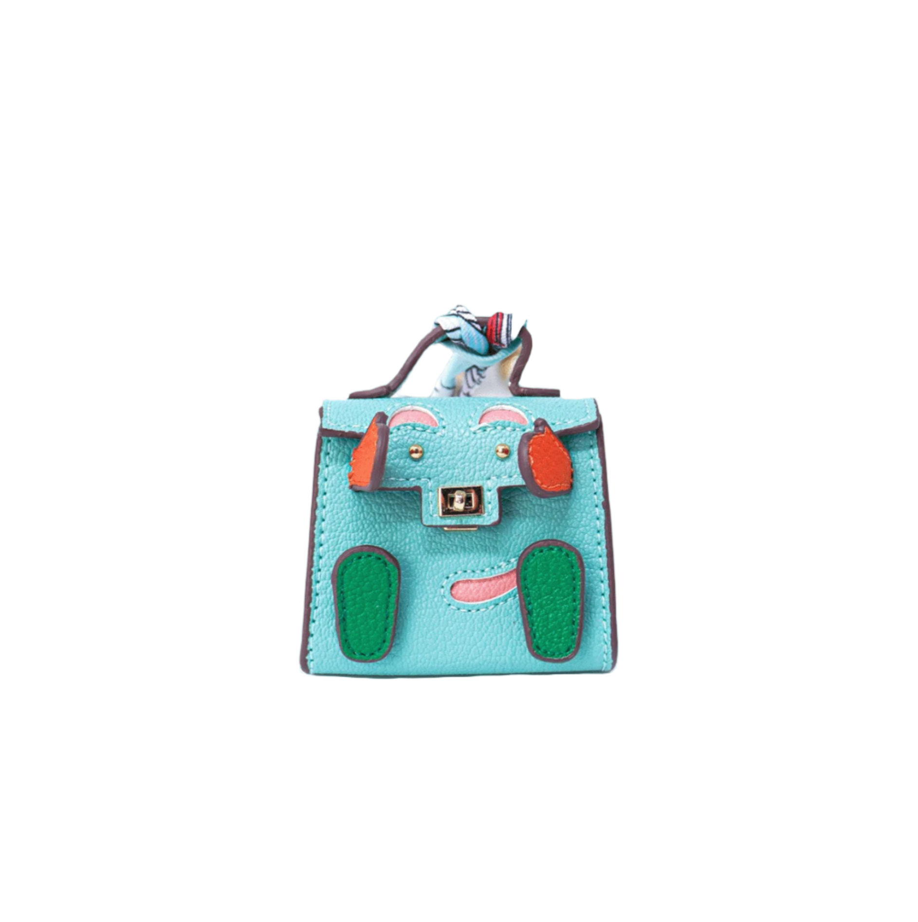 Toy Doll Leather Bag Charm