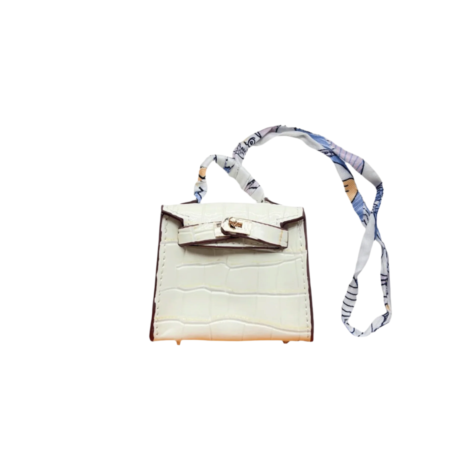 Exclusive Croc Skin Bag Charm