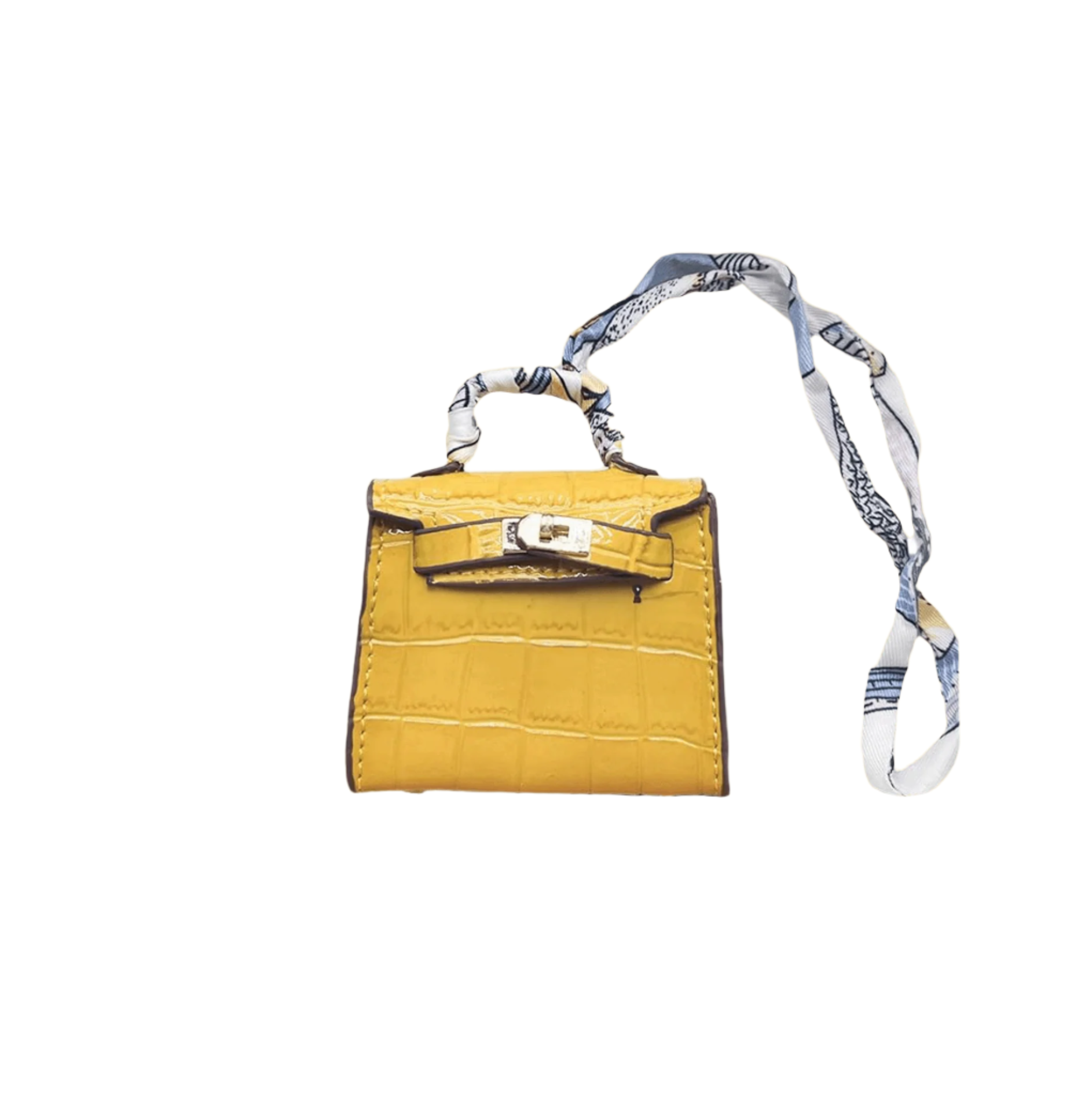 Exclusive Croc Skin Bag Charm