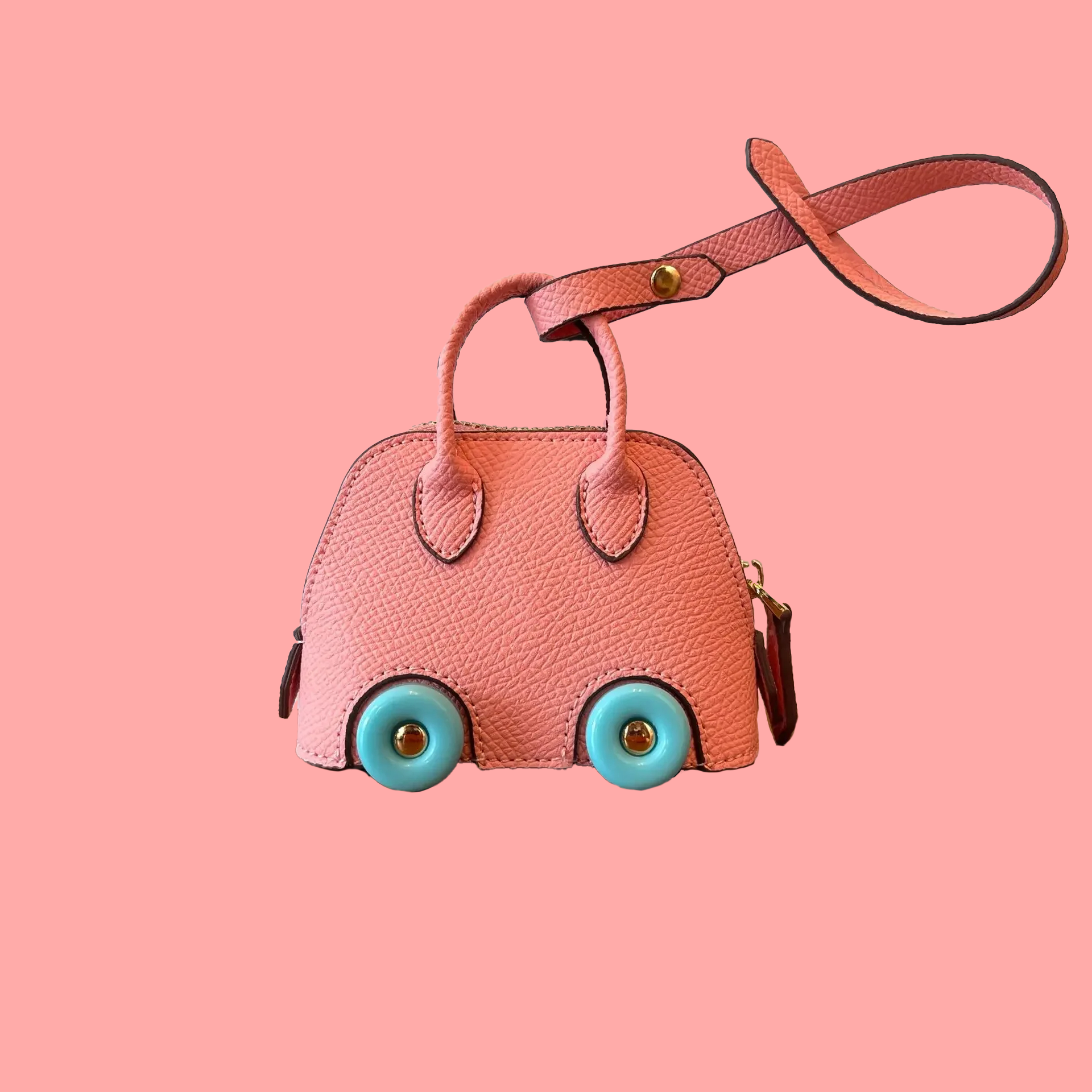Viral Pink Bag Charm Bundle (9 Piece)