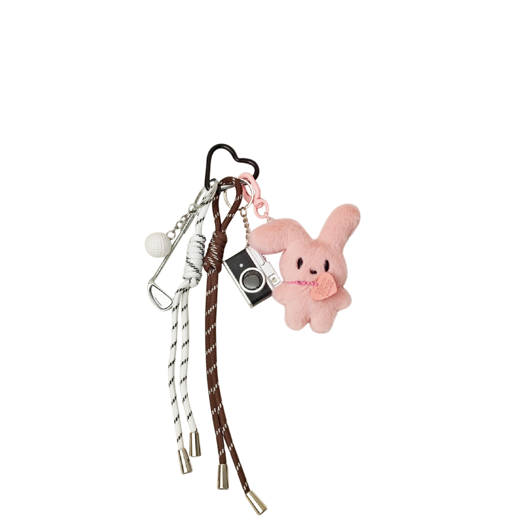 Plush Bunny Bag Charm