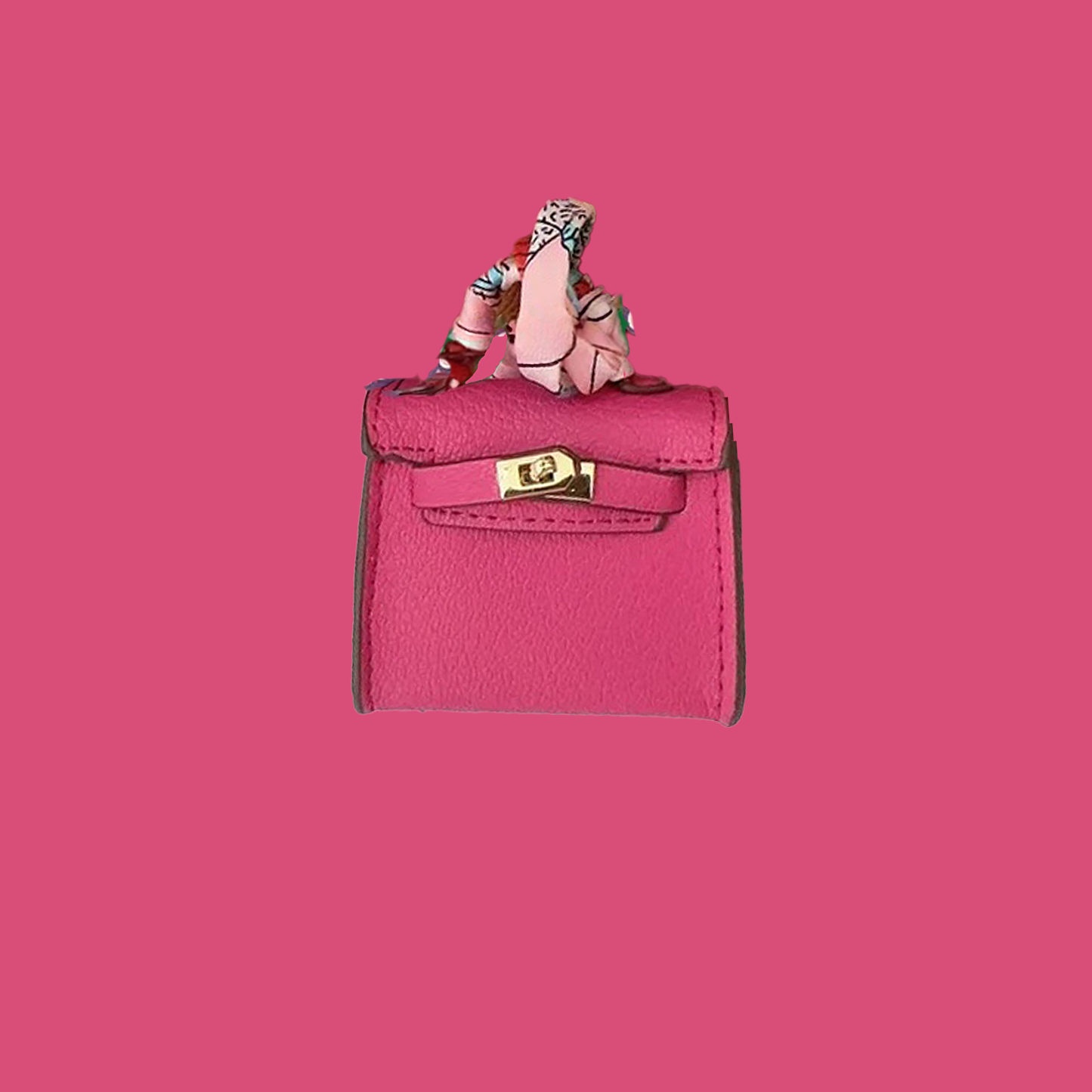 Viral Pink Bag Charm Bundle (9 Piece)