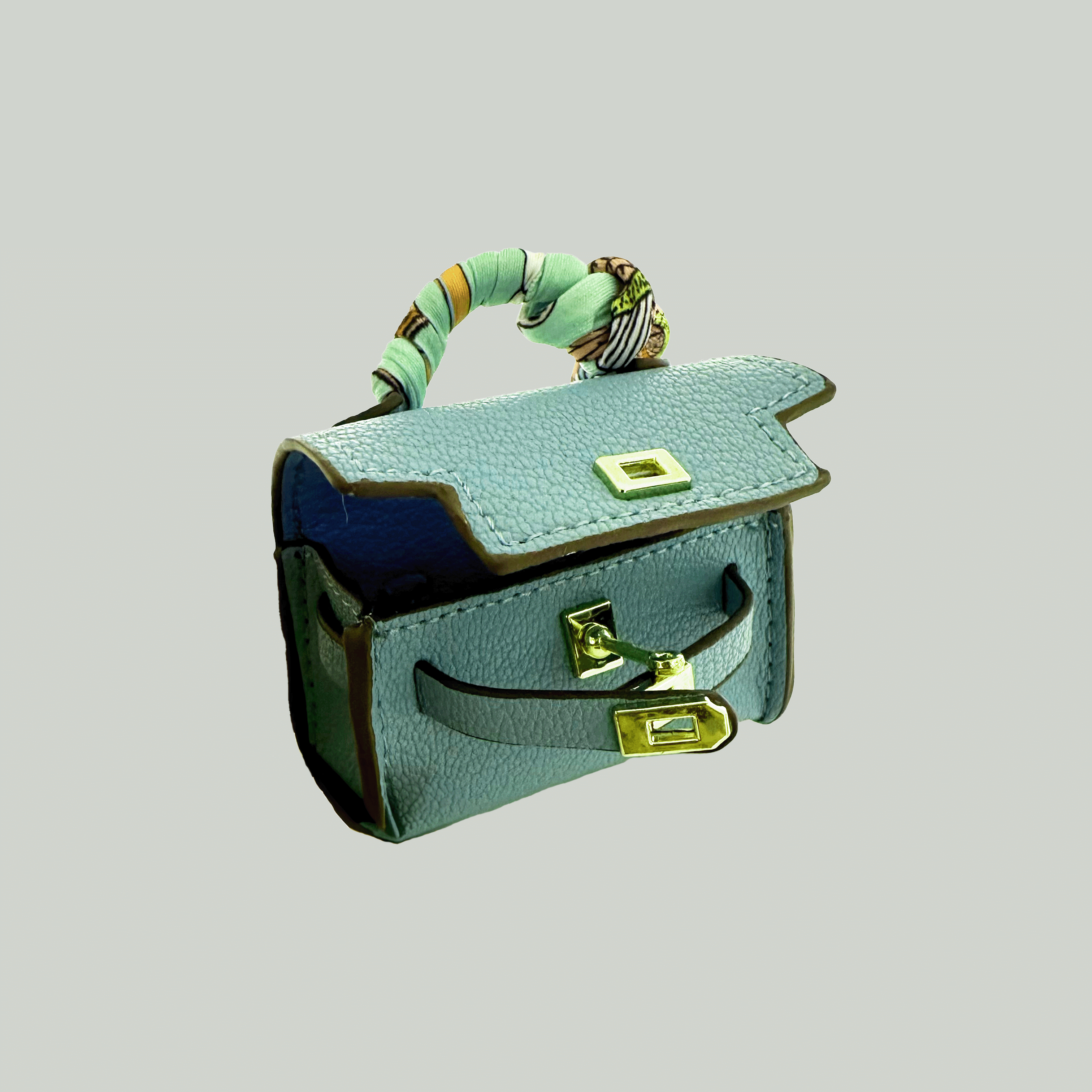 Exclusive Leather Bag Charm