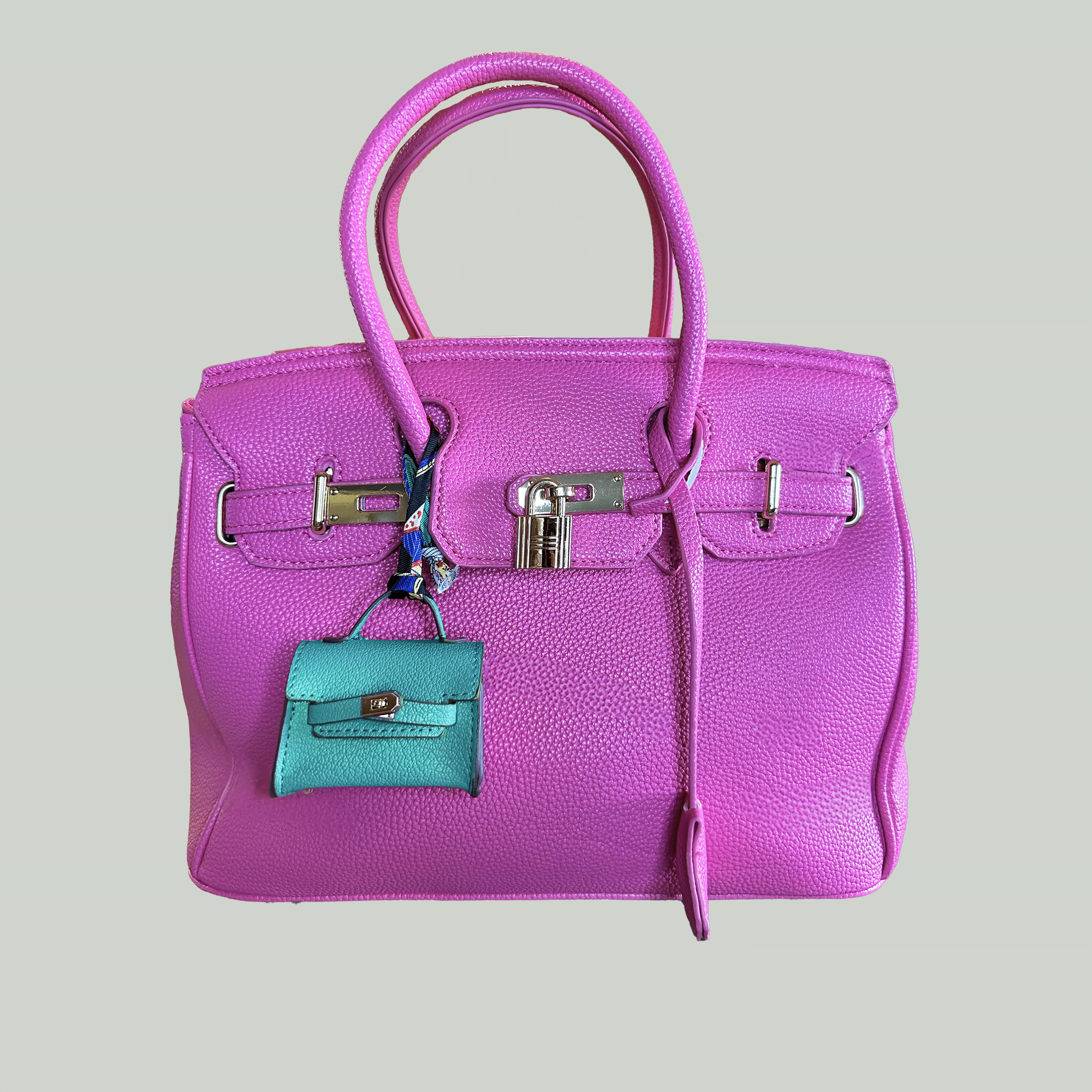 Exclusive Leather Bag Charm