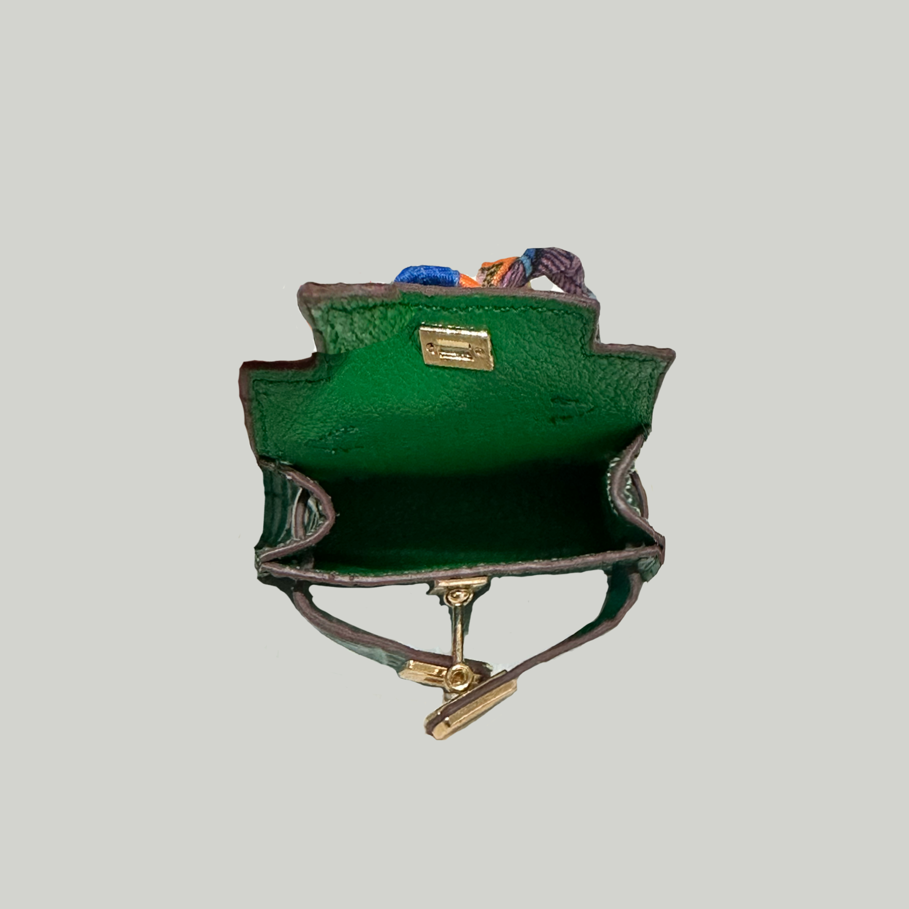 Exclusive Croc Skin Bag Charm