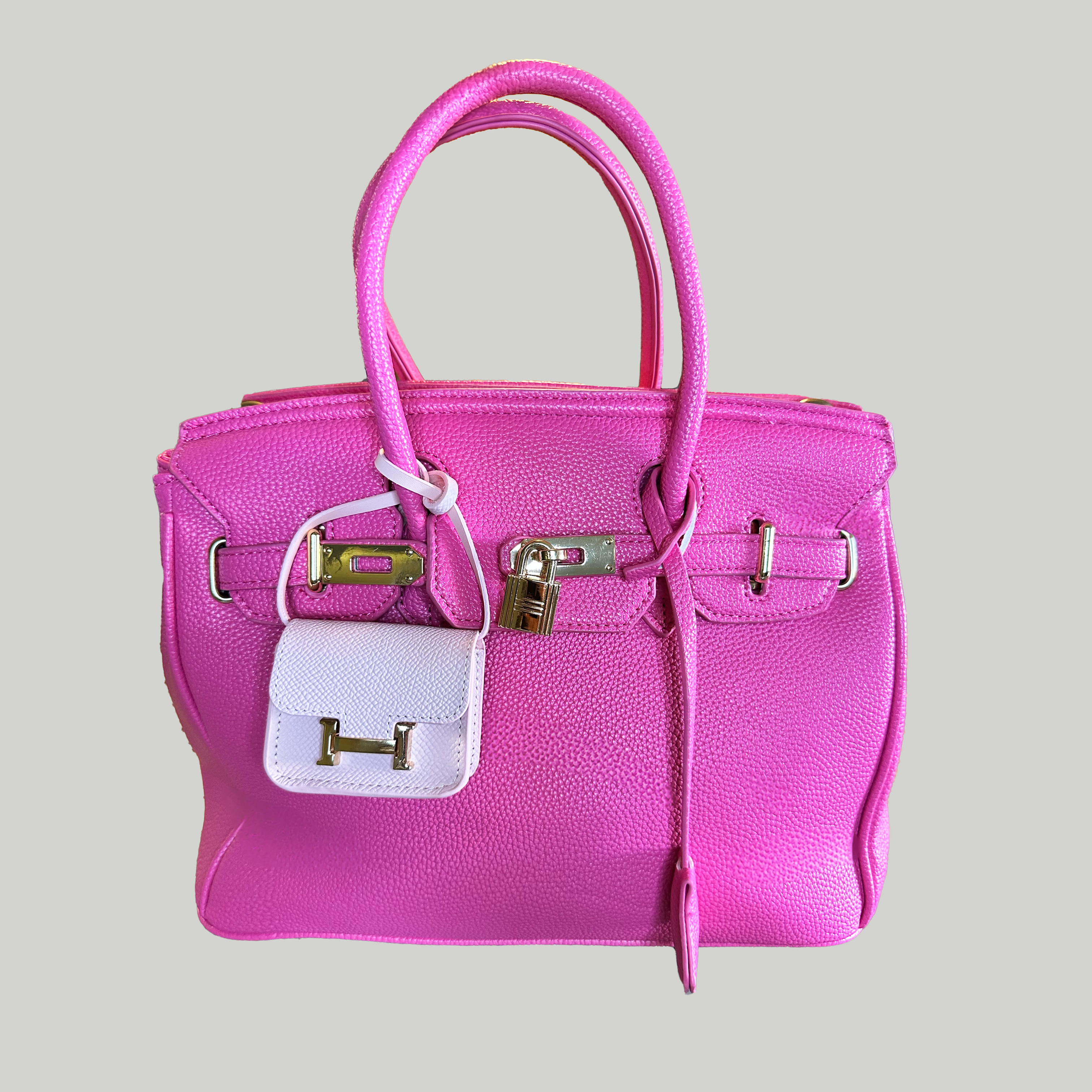 Iconic Leather Bag Charm