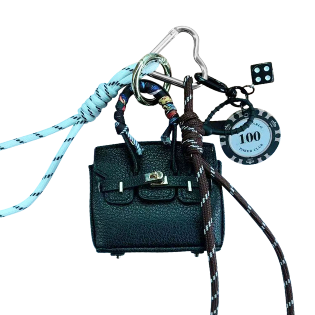 Timeless Leather Bag Charm