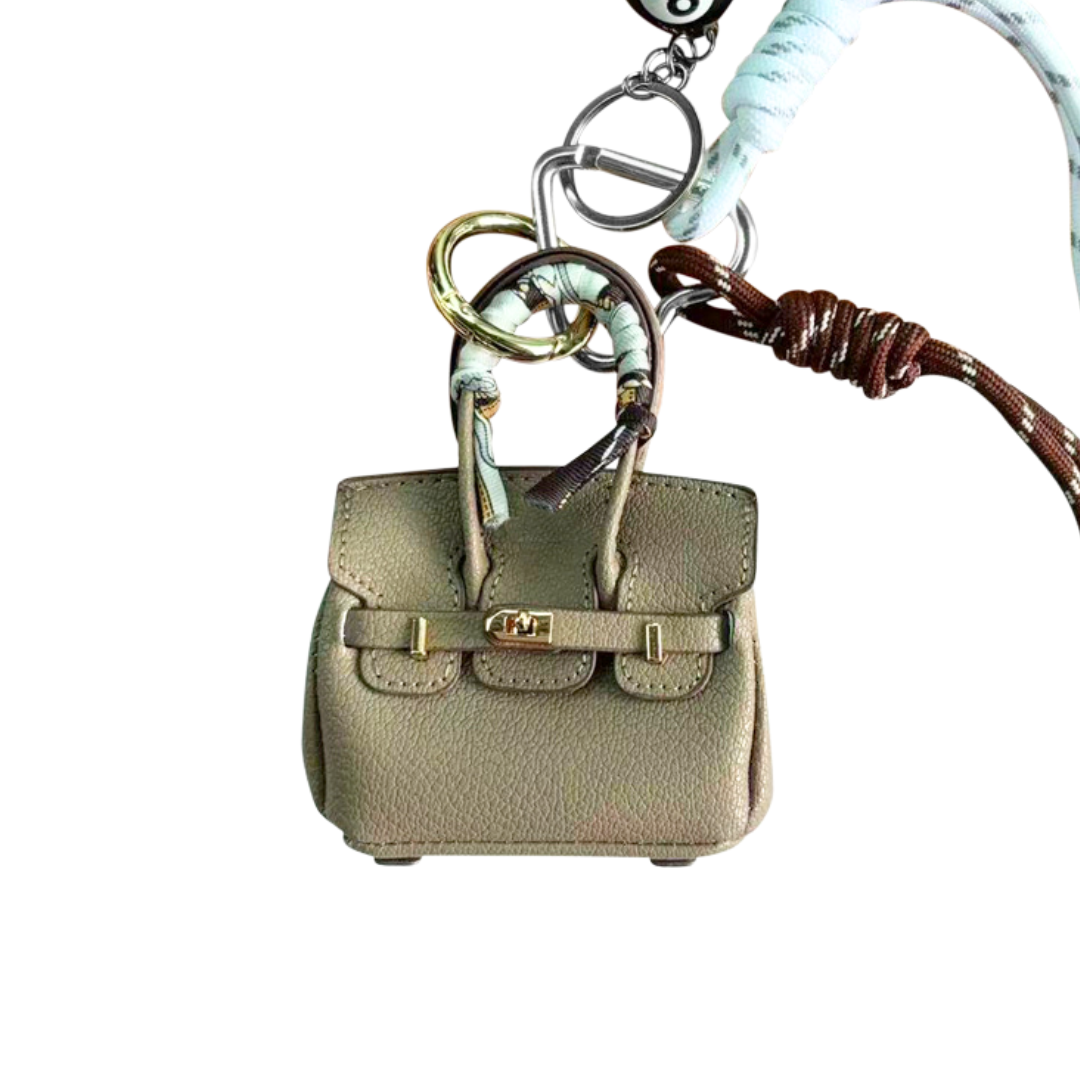 Timeless Leather Bag Charm