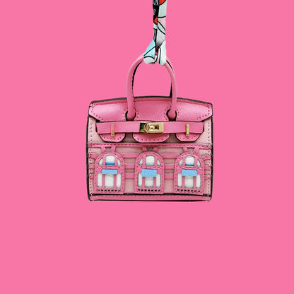 Viral Pink Bag Charm Bundle (4 Piece)